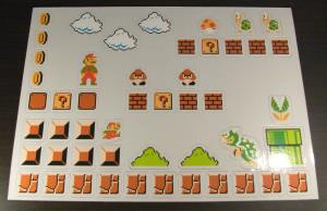 Bonus de résa Super Mario Maker Planche de magnets (03)